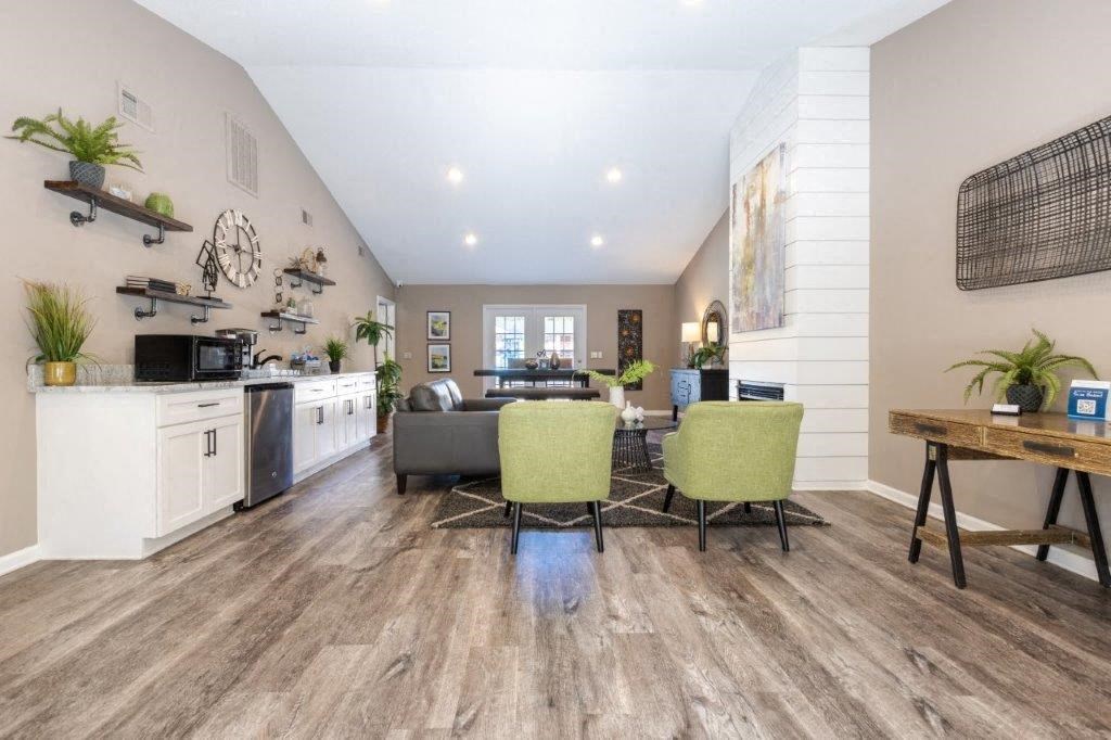 clubhouse with seating area