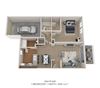 One Bedroom 1 Bath Townhome