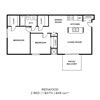 2 Bedroom, 1 Bath