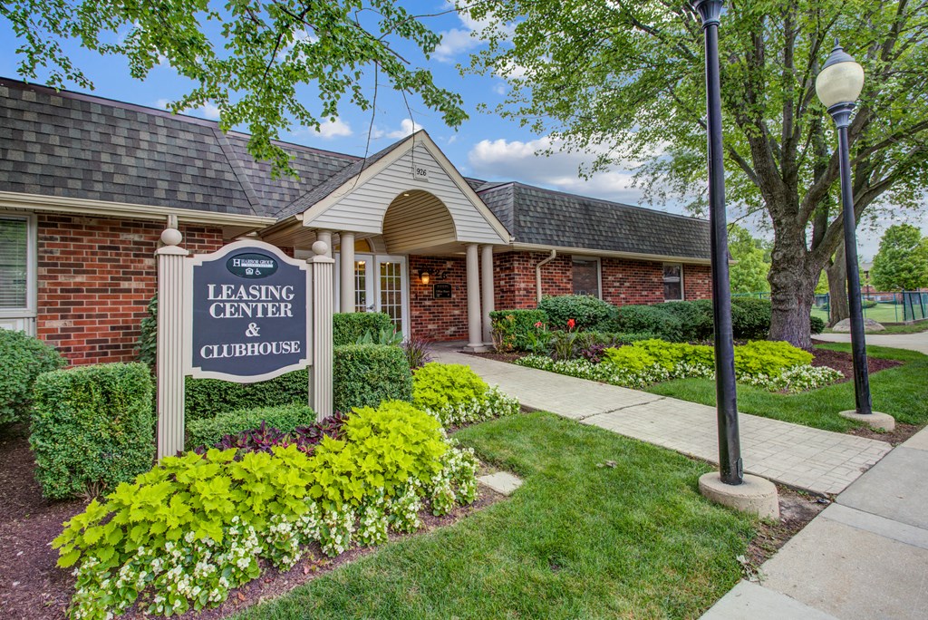 leasing center at the city apartments