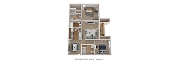 2 Bedroom 2 Bath