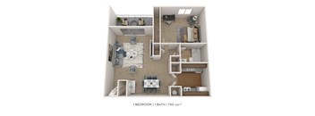 1 Bedroom 1 Bath