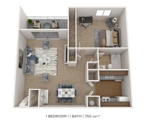 1 Bedroom 1 Bath