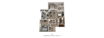 2 Bedroom 2 Bath