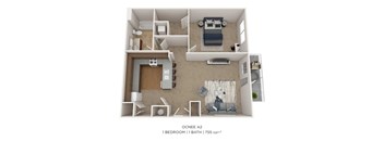 1 Bedroom 1 Bath