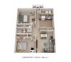 2 Bedroom 1 Bath