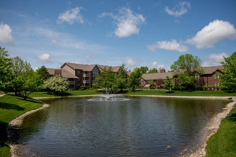Lake views at The Lakes of Schaumburg Apartment Homes