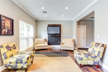 Living room at The Lakes of Schaumburg Apartment Homes - Photo Gallery 6