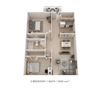 2 Bedroom, 1 Bath