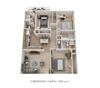 3 Bedroom, 2 Bath