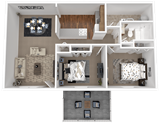 1-bedroom apartment at Larkspur Apartments in Hilliard