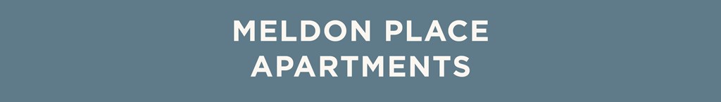 The image is about Meldon Place Apartments.