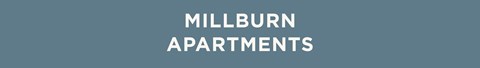 The image is about Millburn Apartments.