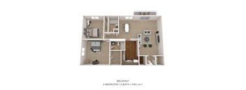 Morgan_TheGatesOfDeerGrove_Belmont_2Bed_2Bath