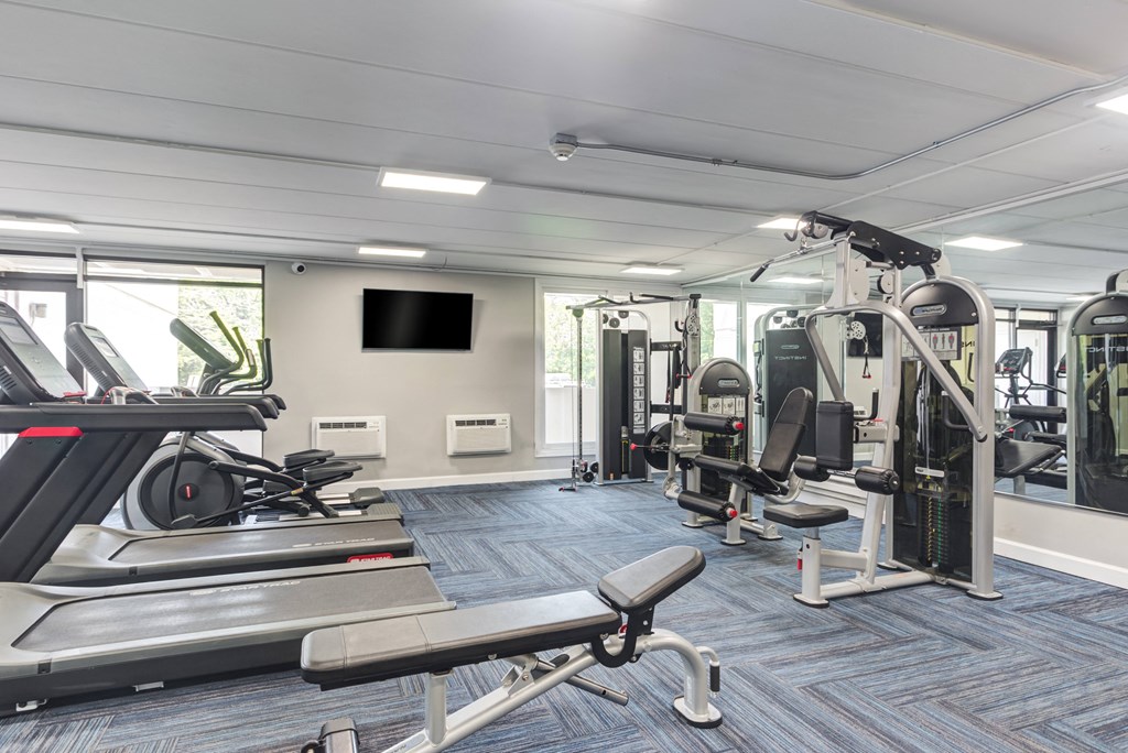 Fitness Center with Equipment