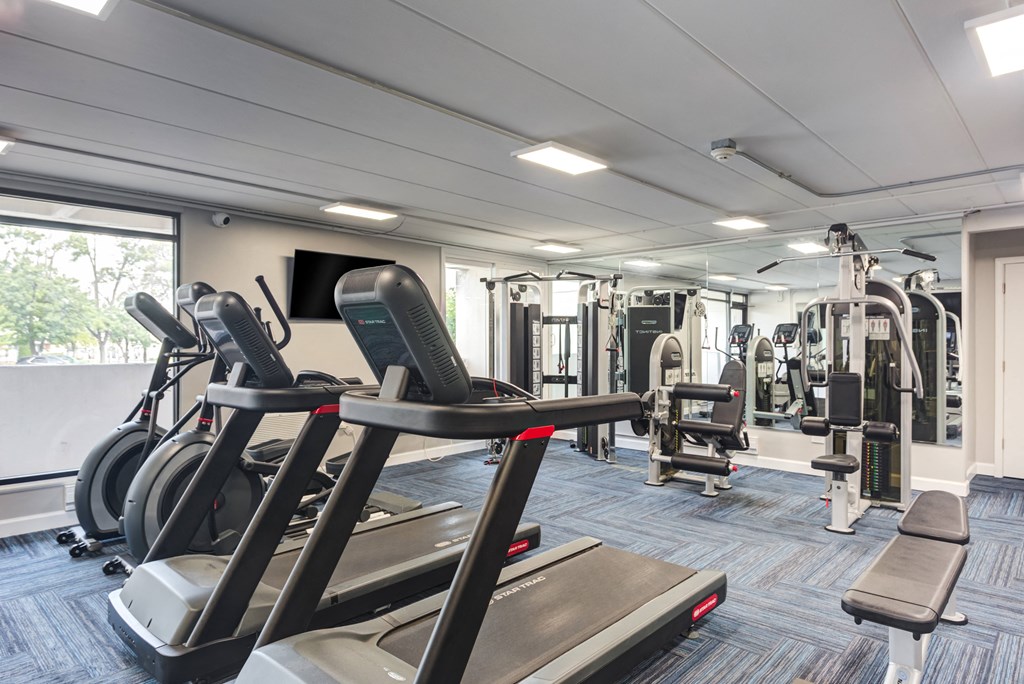 Fitness Center with Equipment