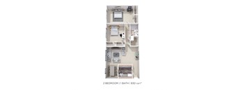 PresidentialArms_2BR1BA_830sqft
