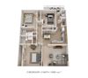 3 Bedroom, 2 Bath