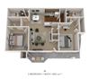 2 Bedroom 1 Bath