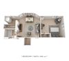 1 Bedroom, 1 Bath (Strathallan)
