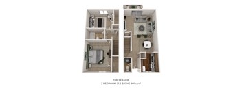 3D FloorPlans_TheSeaside_2Bed_1_5Bath_901sqft