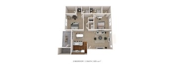 a 2100 sq ft floor plan  1 bedroom  1190 sq ft