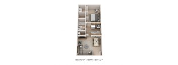 1 Bedroom 1 Bath