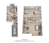 2 Bedroom 2.5 Bath Townhome
