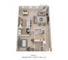 1 Bedroom 1Bath