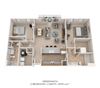 2 Bedroom 2 Bath