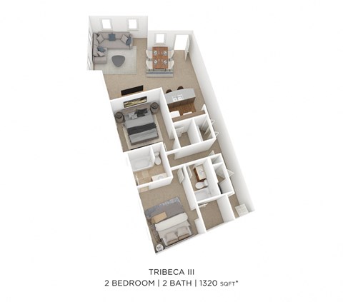 a 2100 sq ft floor plan  2 bedroom  2 baths