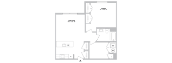 A floor plan shows a living room, dining room, kitchen, and bedrooms.