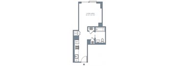 blueprint of a floor plan for a small house
