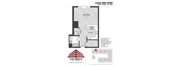 Studio - 531SF
