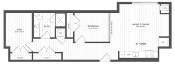 a blueprint of a floor plan of a house