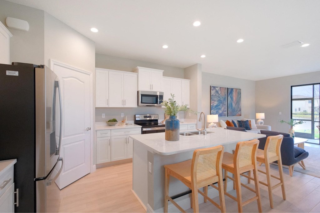 Kitchen at Fiore Townhomes, Florida, 34275
