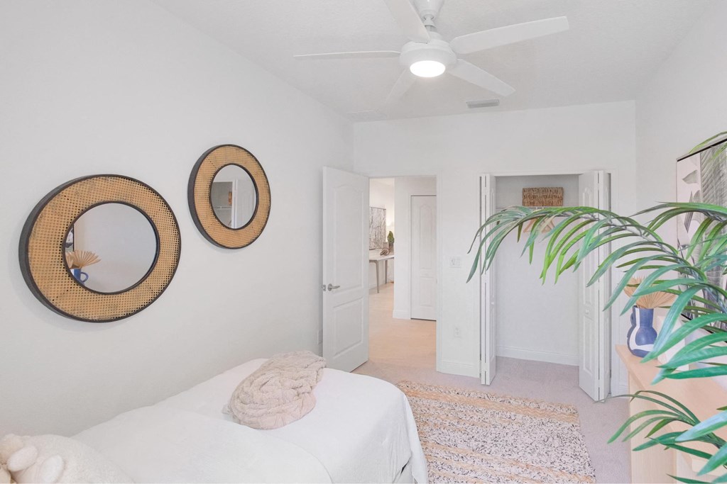 Bedroom View at Fiore Townhomes, Venice, Florida