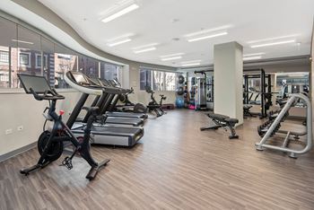 the apartments at masse corner 205 fitness room