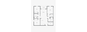 a floor plan of a house with a black and white floor plan