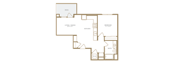 1 Bed/1 Bath-11A