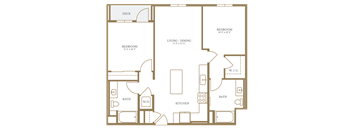2 Bed/2 Bath-11A