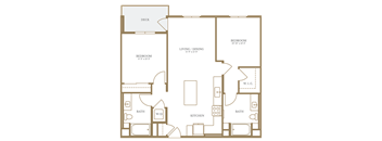 1 Bed/1 Bath Loft-8B