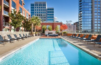 Pool With Sunning Deck Pool With Sunning Deck at Centerra, San Jose, CA - Photo Gallery 2