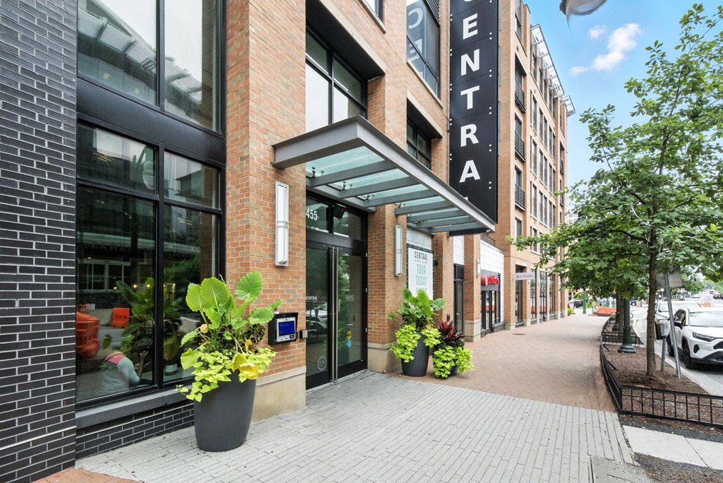 Photo of entrance of building