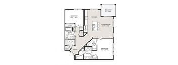 a floor plan of a home