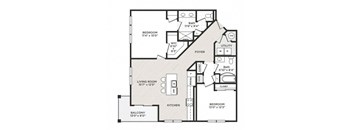 a floor plan of a home