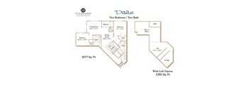 a floor plan of a home