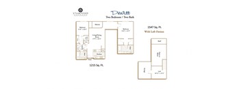 a floor plan of a home