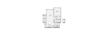 a floor plan of a house