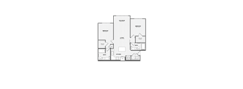 a floor plan of a house